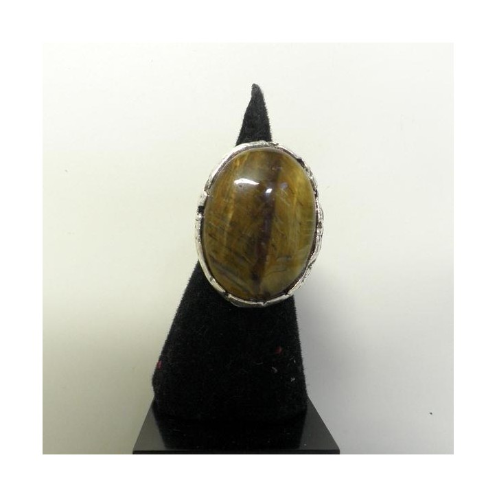 Bague Nature Anay 19-23036 Oeil de Tigre