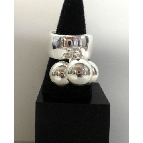Bague Secret de Cuir Boules