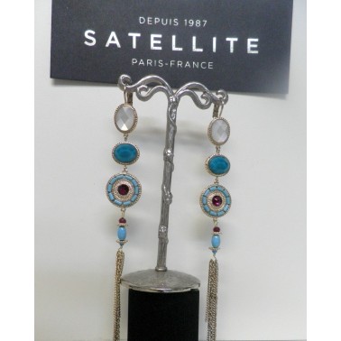 Boucles d'oreilles Satellite Fujita FUJ13DON Boucles d'oreilles Satellite Fujita FUJ13DON
