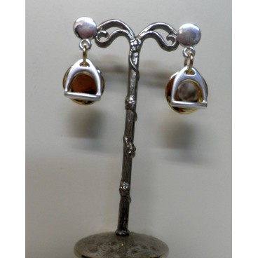 Boucles d'oreilles Secret de Cuir N°301
