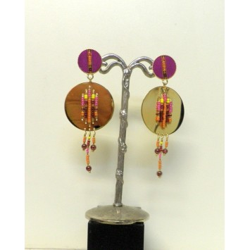 Boucles d'oreilles Satellite Hawai 09TP/R