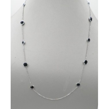 Sautoir Clio Blue 3542 RH Argent