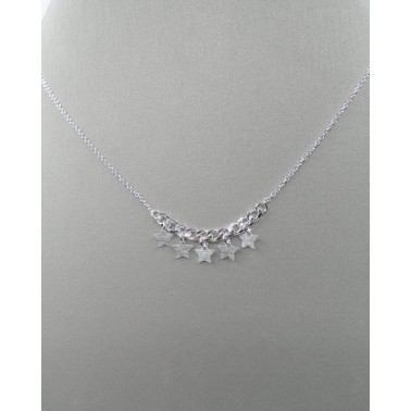 Collier Clio Blue CO3528 Argent