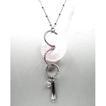 Collier Shabada SACO03 Quartz Rose