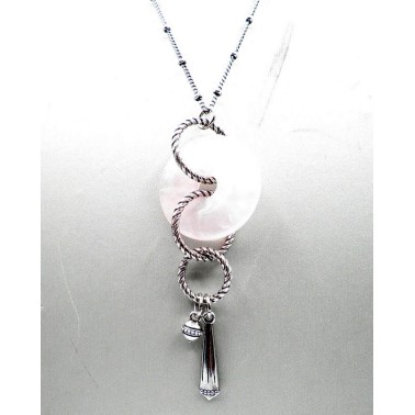 Collier Shabada SACO03 Quartz Rose