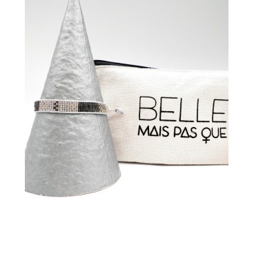 Bracelet Belle Mais Pas Que B1798 Gris