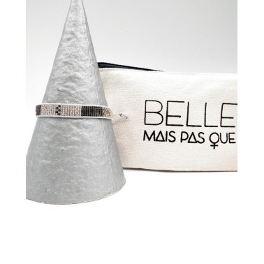 Bracelet Belle Mais Pas Que B1798 Gris Bracelet Belle Mais Pas Que B1798 Gris
