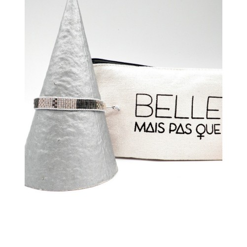 Bracelet Belle Mais Pas Que B1798 Gris