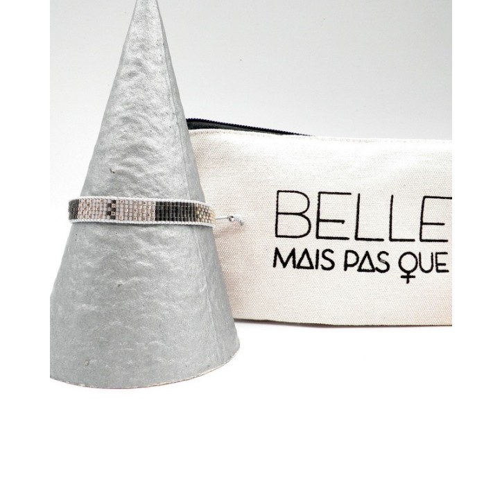 Bracelet Belle Mais Pas Que B1798 Gris