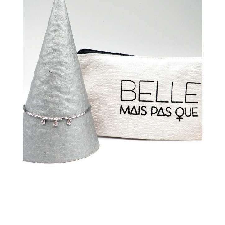 Bracelet Belle Mais Pas Que B1818 Gris