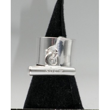 Bague Secret de Cuir 83 Barre
