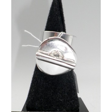 Bague Secret de Cuir 438 Rond Barré