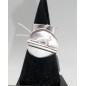 Bague Secret de Cuir 438 Rond Barré