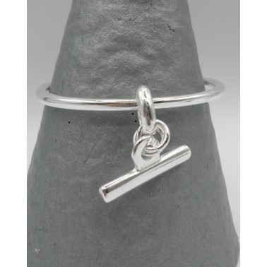 Bracelet Secret de Cuir 81 Jonc Barre