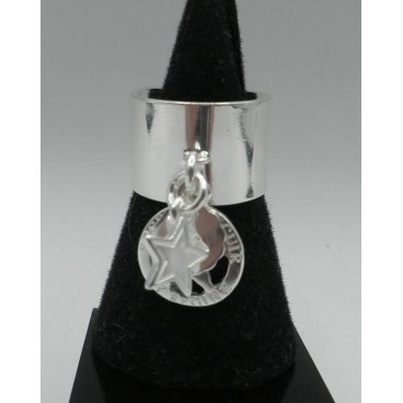 Bague Secret de Cuir 804 Etoiles