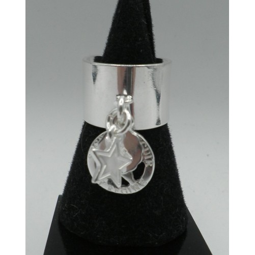 Bague Secret de Cuir 804 Etoiles