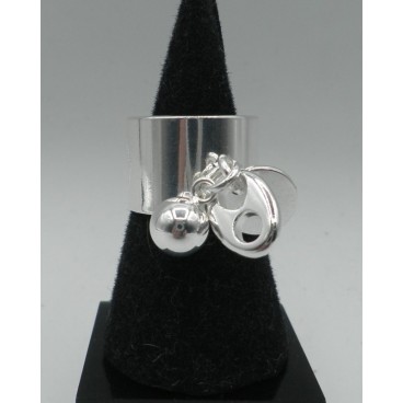 Bague Secret de Cuir 809 Grain de Cafe