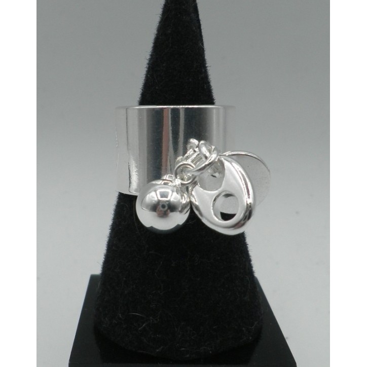 Bague Secret de Cuir 809 Grain de Cafe