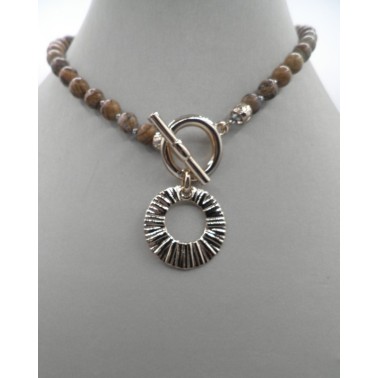 Collier Blow 1134OR44F Jaspes Beige