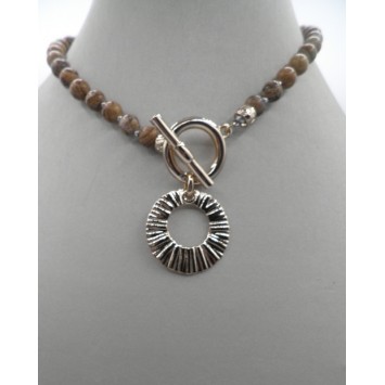 Collier Blow 1134OR44F Jaspes Beige