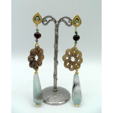 Boucles d'oreilles Nature 12-77460 Nara