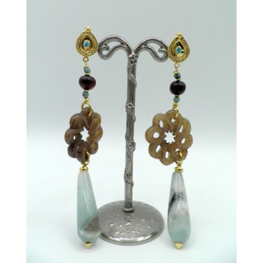 Boucles d'oreilles Nature 12-77460 Nara Boucles d'oreilles Nature 12-77460 Nara