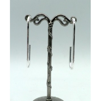 Boucles d'oreilles Secret de Cuir 1006 Créoles