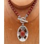 Collier Blow COP1400404 Jaspe Rouge Collier Blow COP1400404 Jaspe Rouge