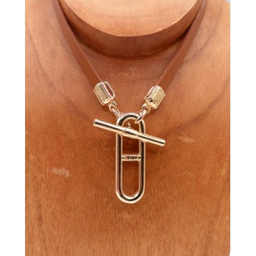 Collier Blow COCU400600OR Cuir Camel