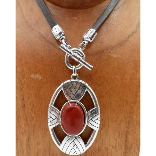 Collier Blow COCU800704 Cuir