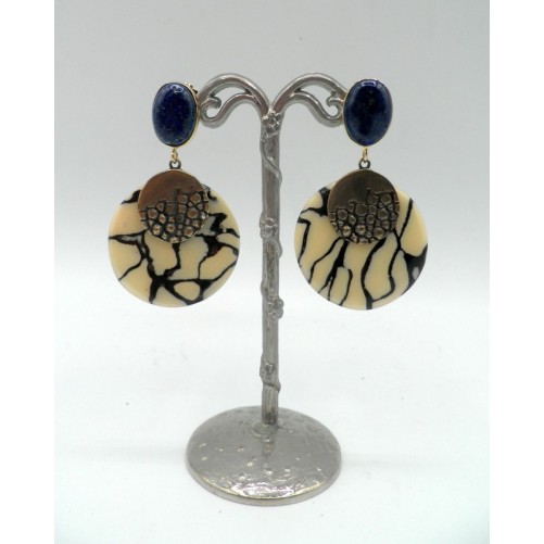 Boucles d'oreilles Nature 12-79105 Camouflage