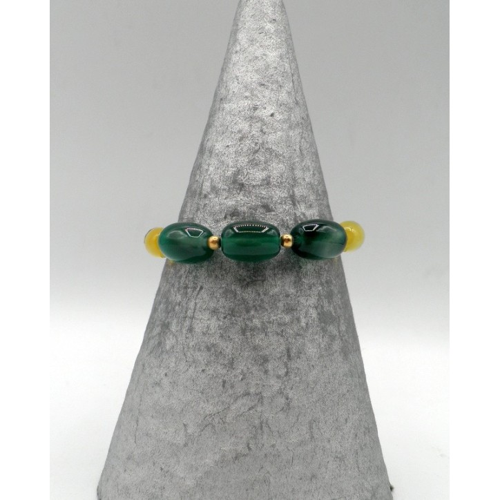Bracelet Nature 13-43272 Agata Verde