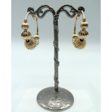 Boucles d'oreilles Satellite INT01CR/OO Créoles