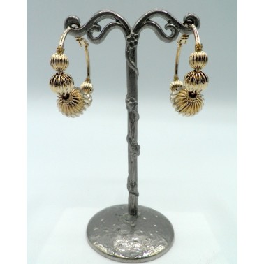Boucles d'oreilles Satellite INT01CR/OO Créoles