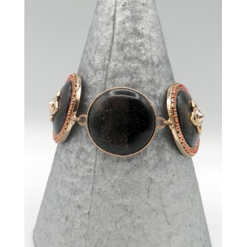 Bracelet Satellite POB22/BR Bois