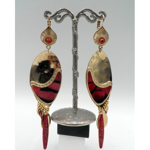 Boucles d'oreilles Satellite MIK04DO/BO Plume