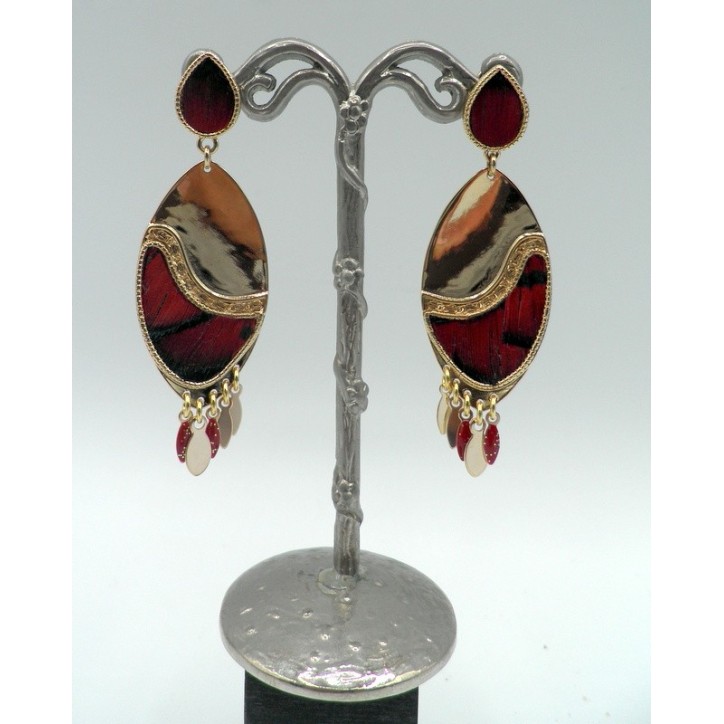 Boucles d'oreilles Satellite MIK03TP/BO Plume