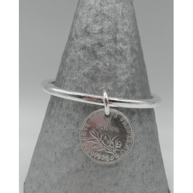 Bracelet Secret de Cuir 613 Jonc Franc