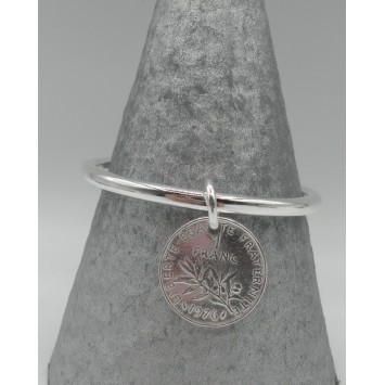 Bracelet Secret de Cuir 613 Jonc Franc