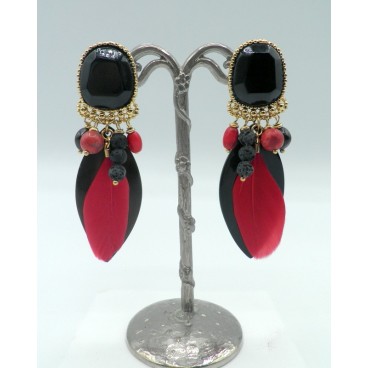 Boucles d'oreilles Nature 11-78779 Darwin