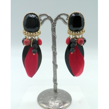 Boucles d'oreilles Nature 11-78779 Darwin