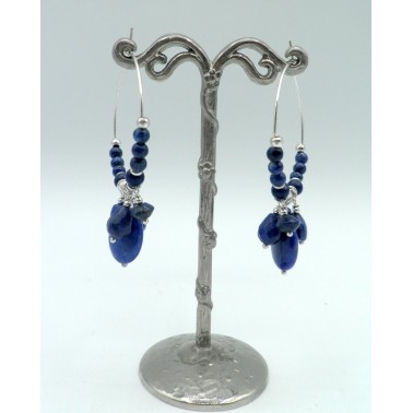 Boucles d'oreilles Nature 12-79241 Indigo