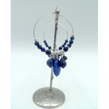 Boucles d'oreilles Nature 12-79241 Indigo