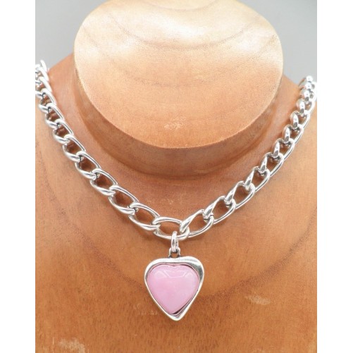 Collier Ciclon 241808 Coeur Rose