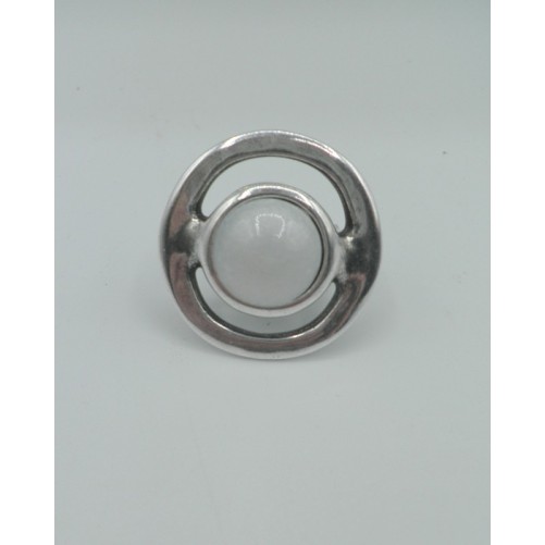 Bague Ciclon 233501 Murano Blanc