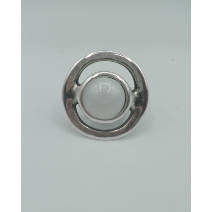 Bague Ciclon 233501 Murano Blanc
