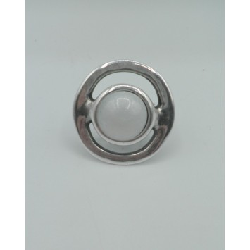 Bague Ciclon 233501 Murano Blanc