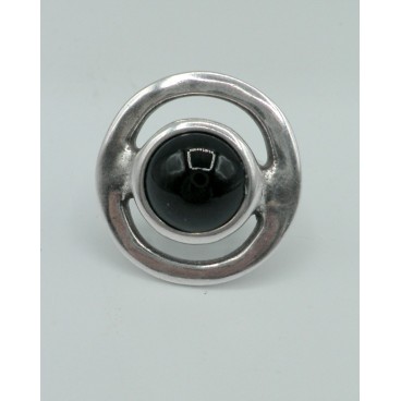 Bague Ciclon 233501 Murano Noir
