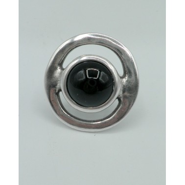 Bague Ciclon 233501 Murano Noir