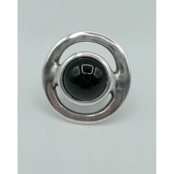 Bague Ciclon 233501 Murano Noir